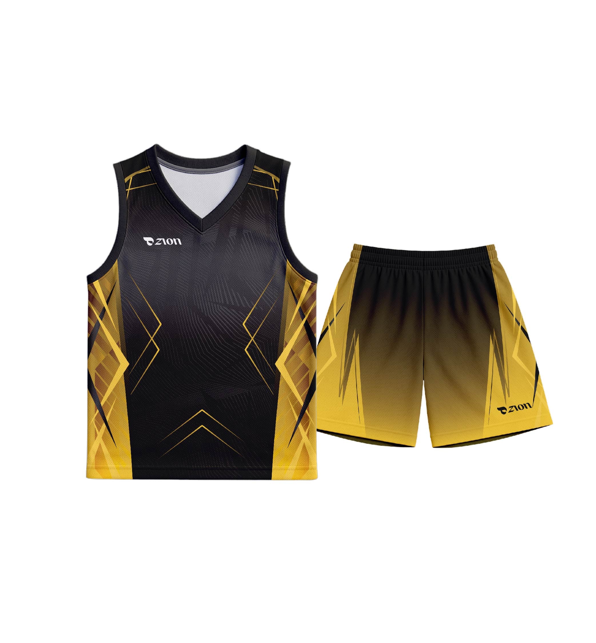ZION Basketball Jersey BCS003 - Set / Top Only