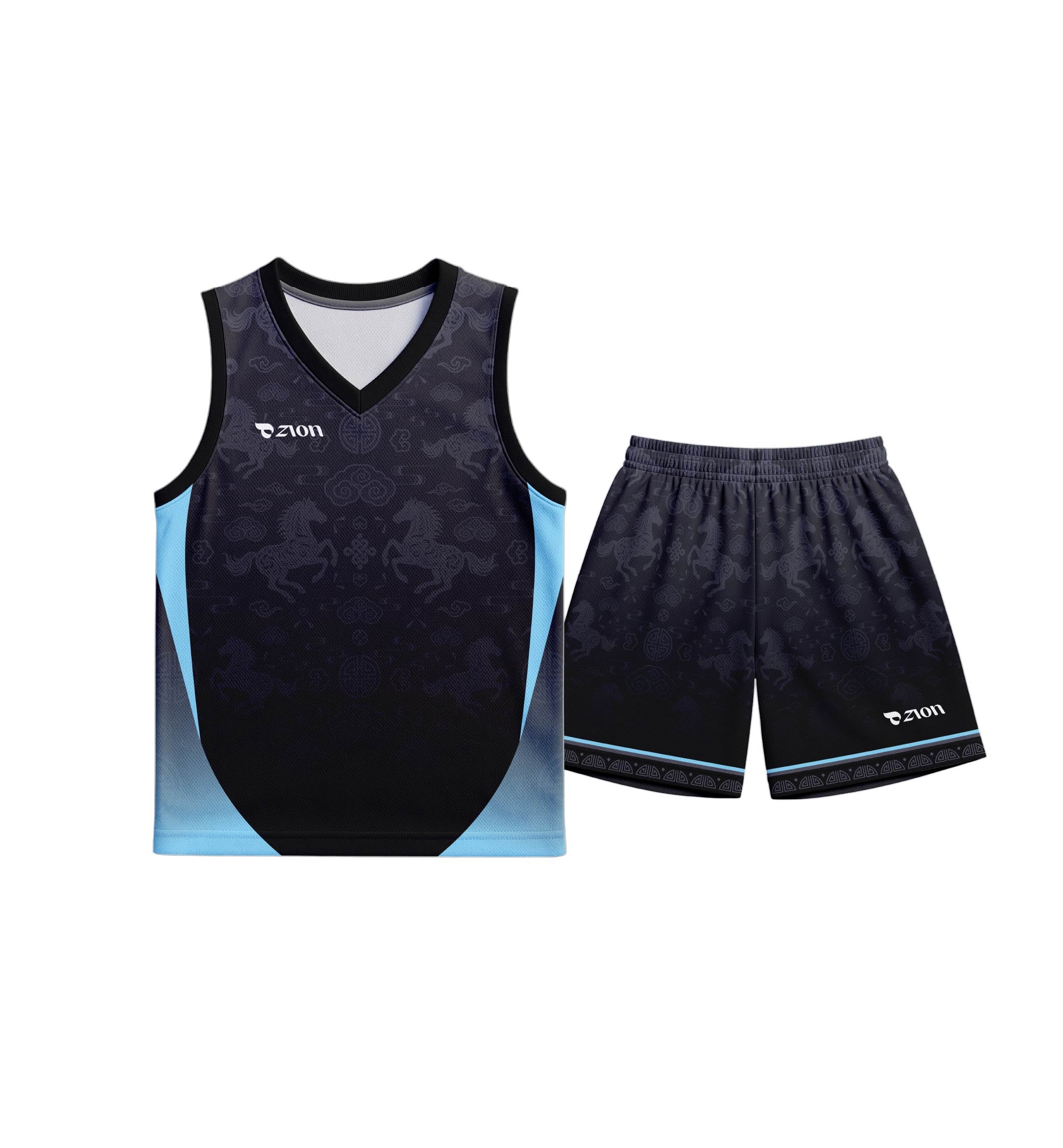 ZION Basketball Jersey BSS007 Chinese New Year Series 2026 - Set / Top Only