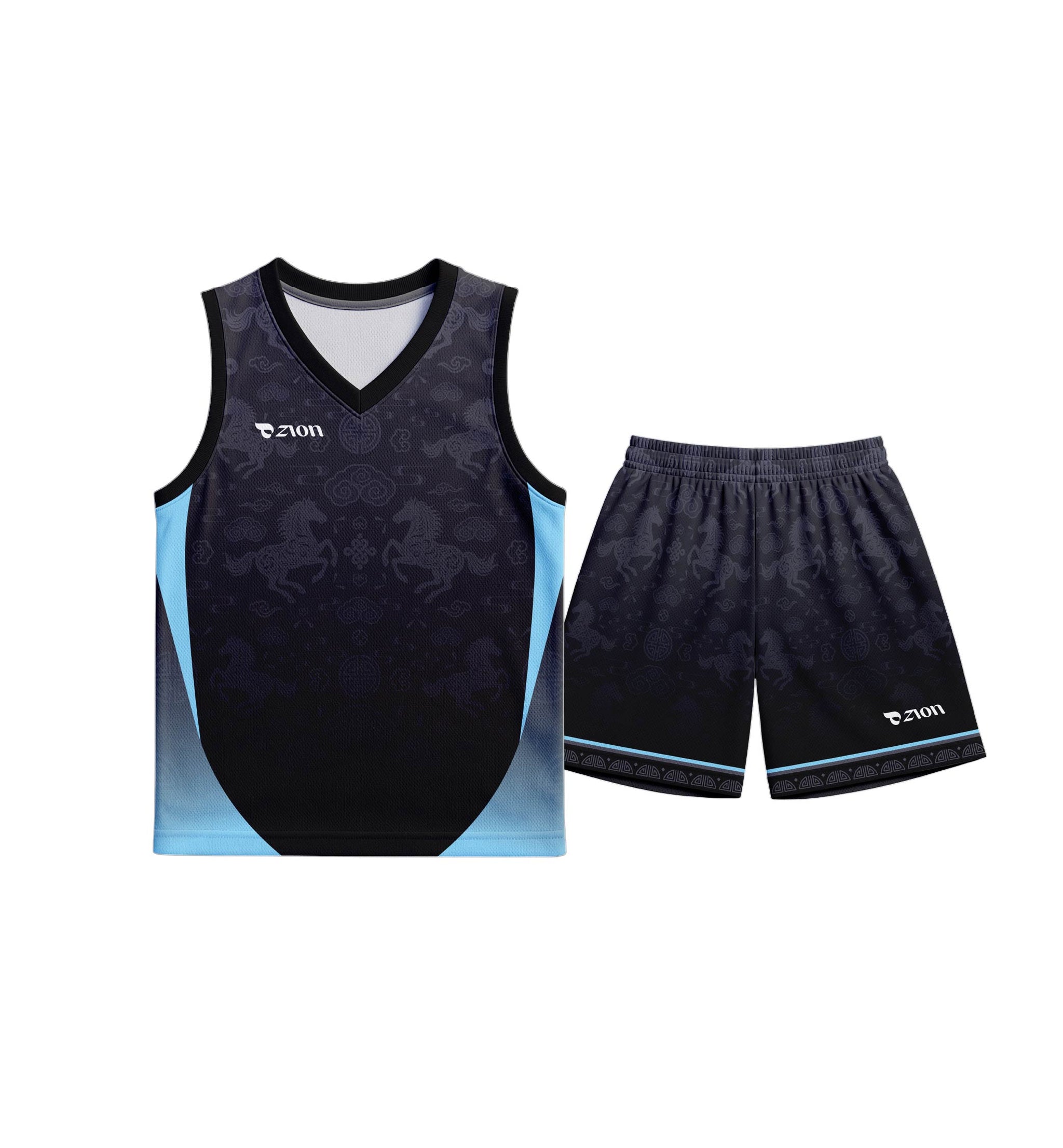 ZION Basketball Jersey BSS007 Chinese New Year Series 2026 - Set / Top Only