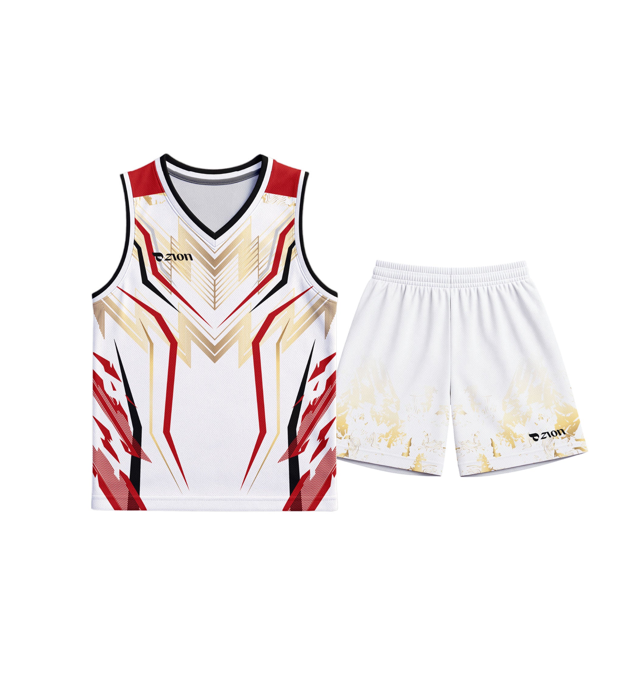 ZION Basketball Jersey BCS010 - Set / Top Only
