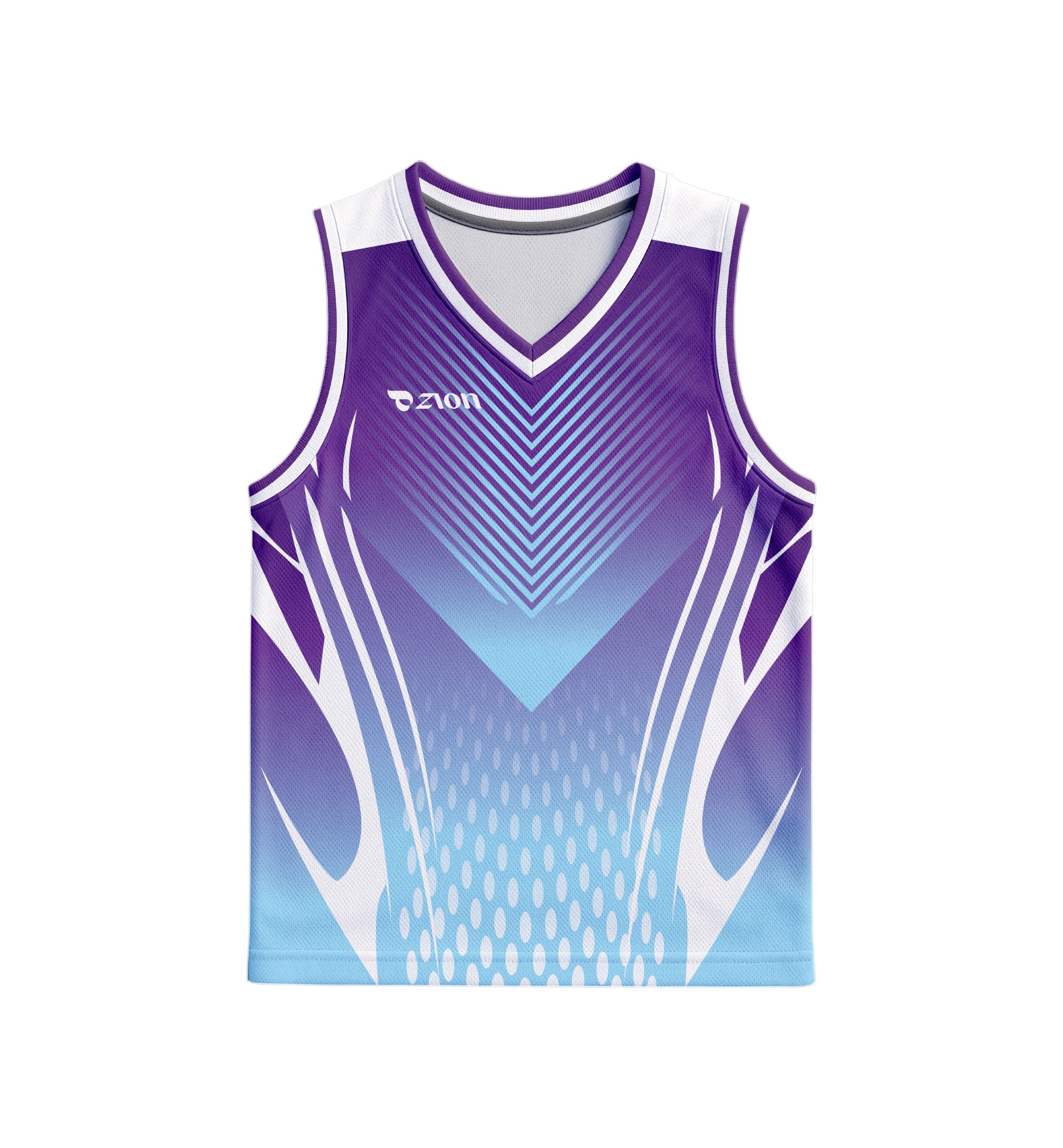 ZION Basketball Jersey BCS006 - Set / Top Only