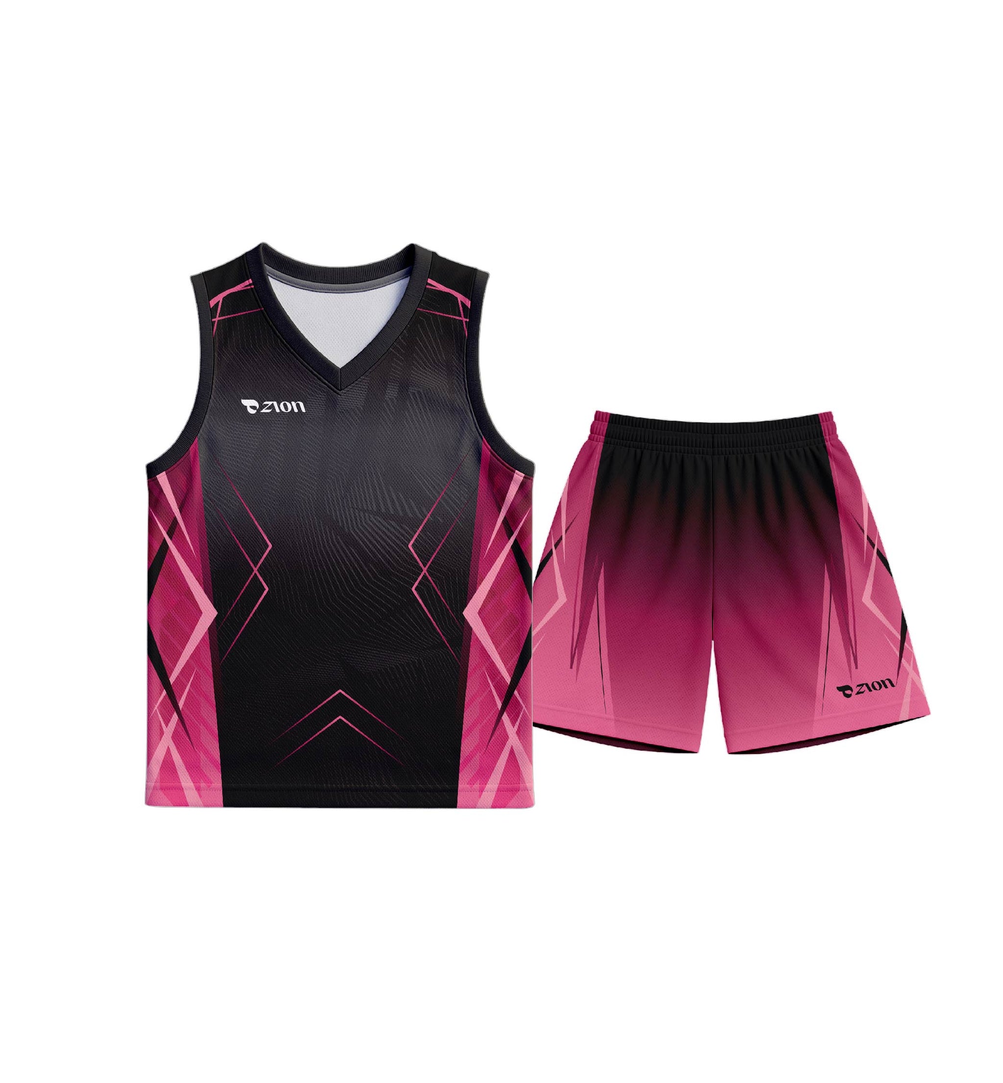 ZION Basketball Jersey BCS005 - Set / Top Only