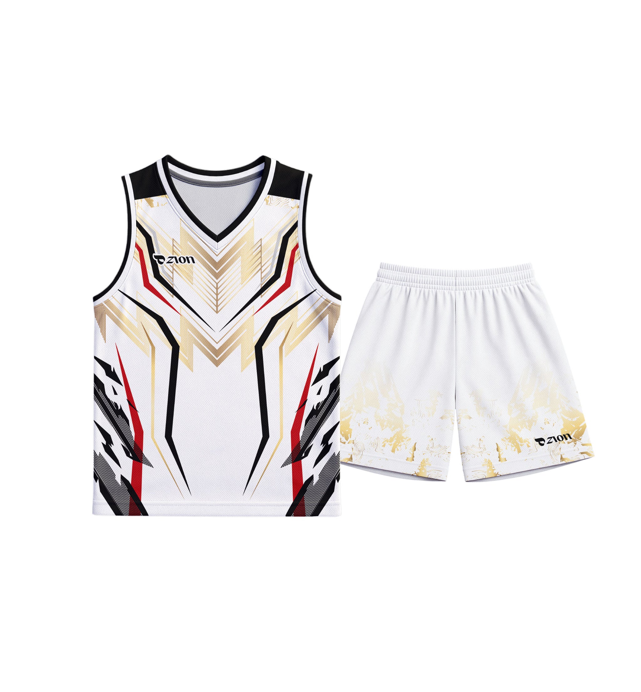 ZION Basketball Jersey BCS011 - Set / Top Only