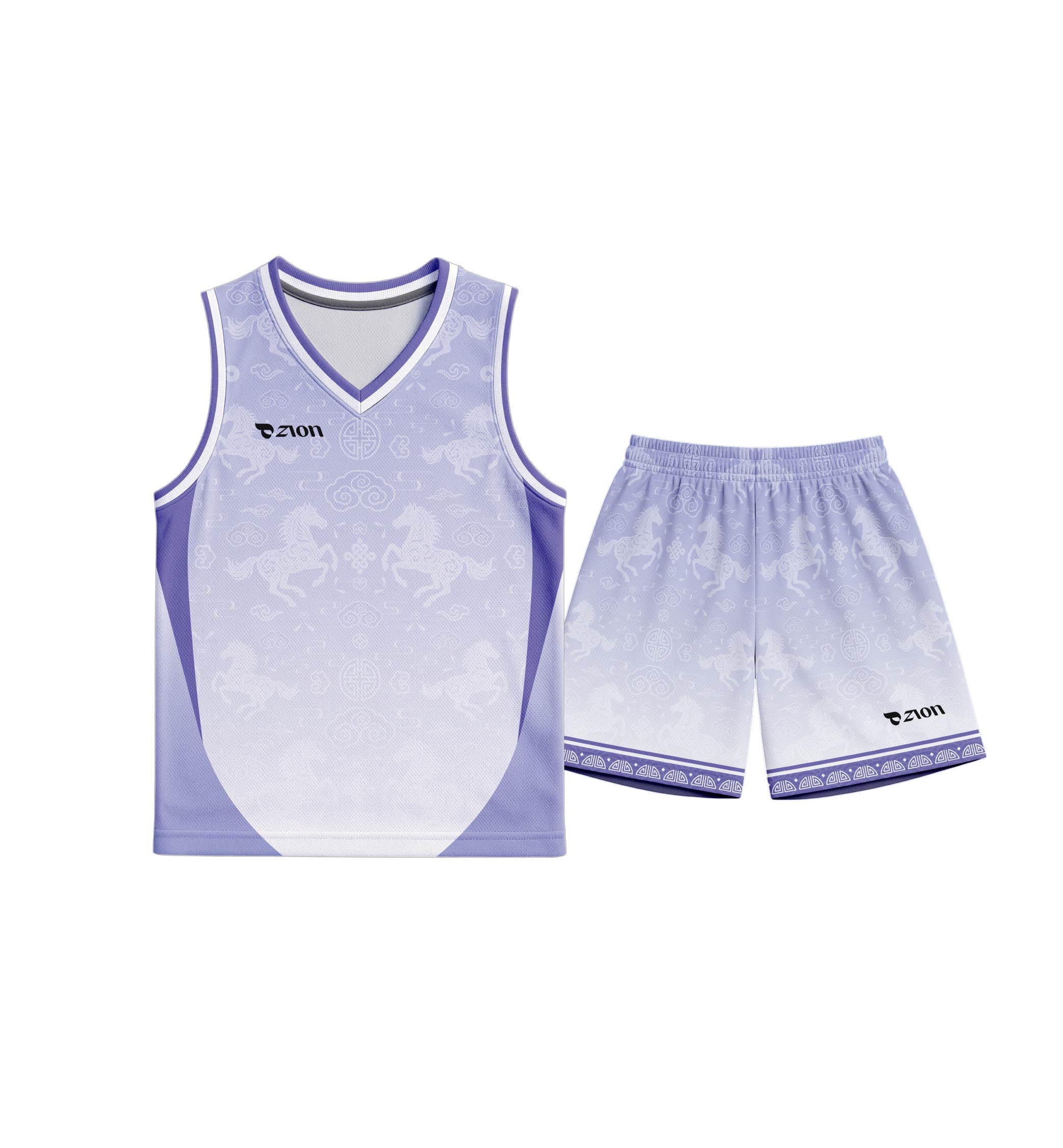ZION Basketball Jersey BSS008 Chinese New Year Series 2026 - Set / Top Only