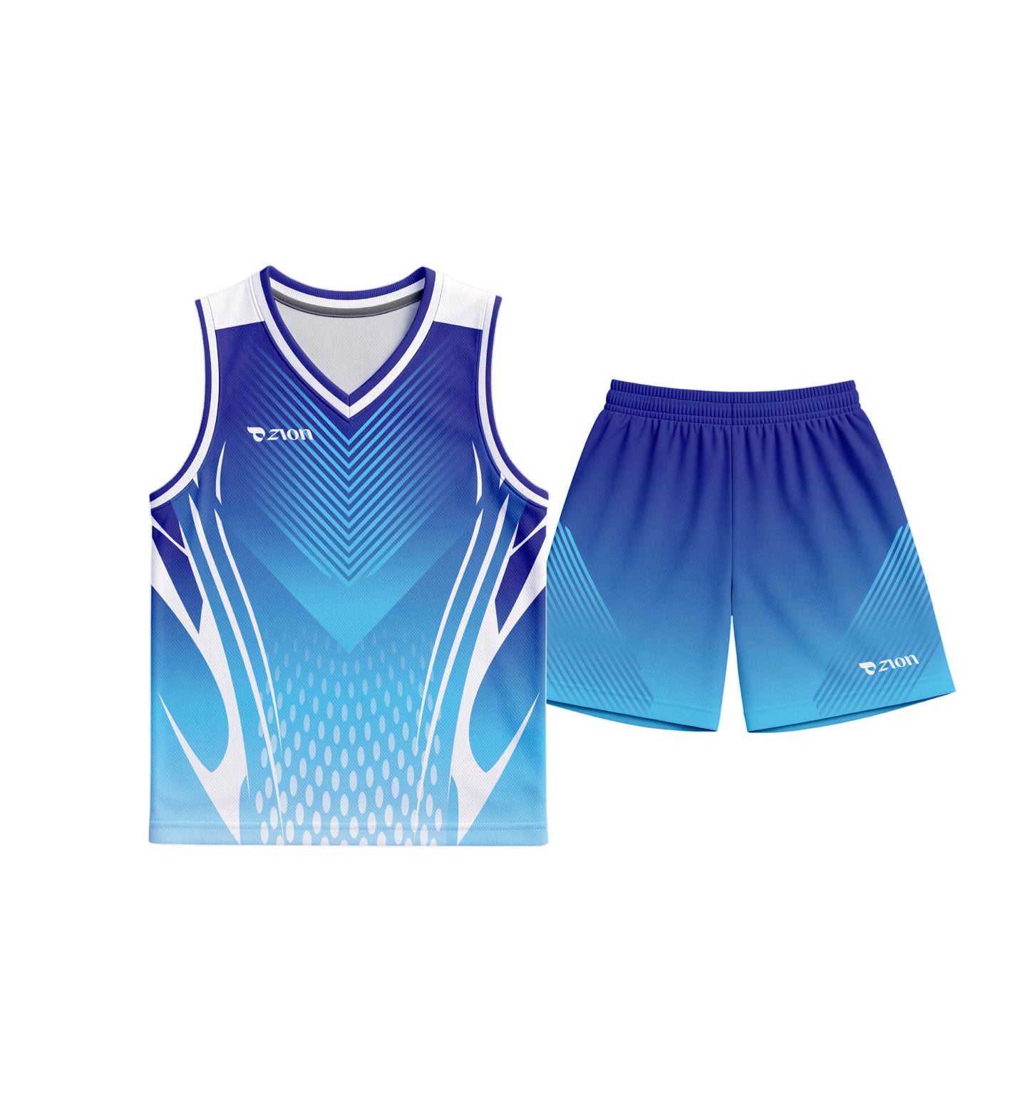 ZION Basketball Jersey BCS008 - Set / Top Only