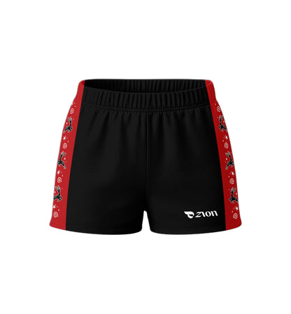 ZION Women Active Fit Shorts SSW001 Christmas Series 2025