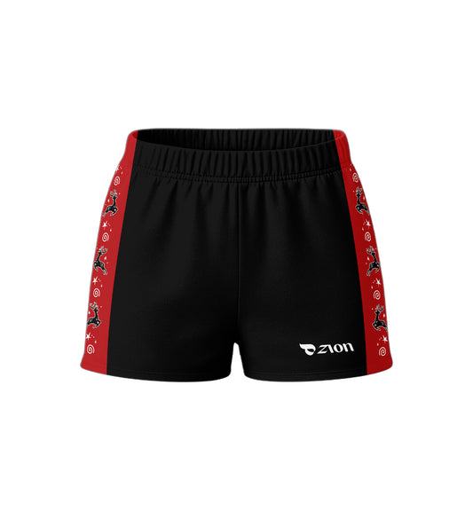 ZION Women Active Fit Shorts SSW001 Christmas Series 2025