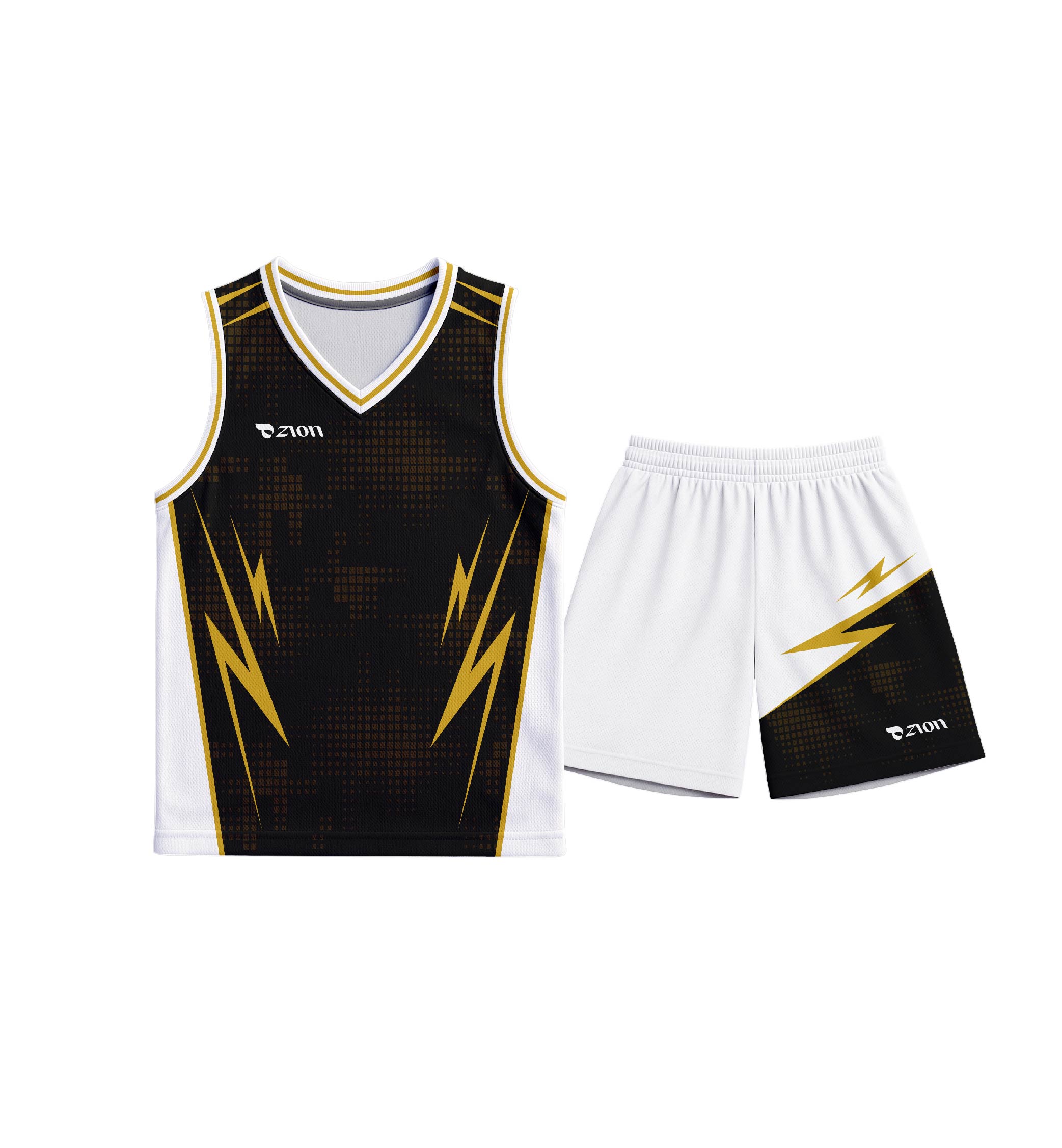 ZION Basketball Jersey BCS002 - Set / Top Only