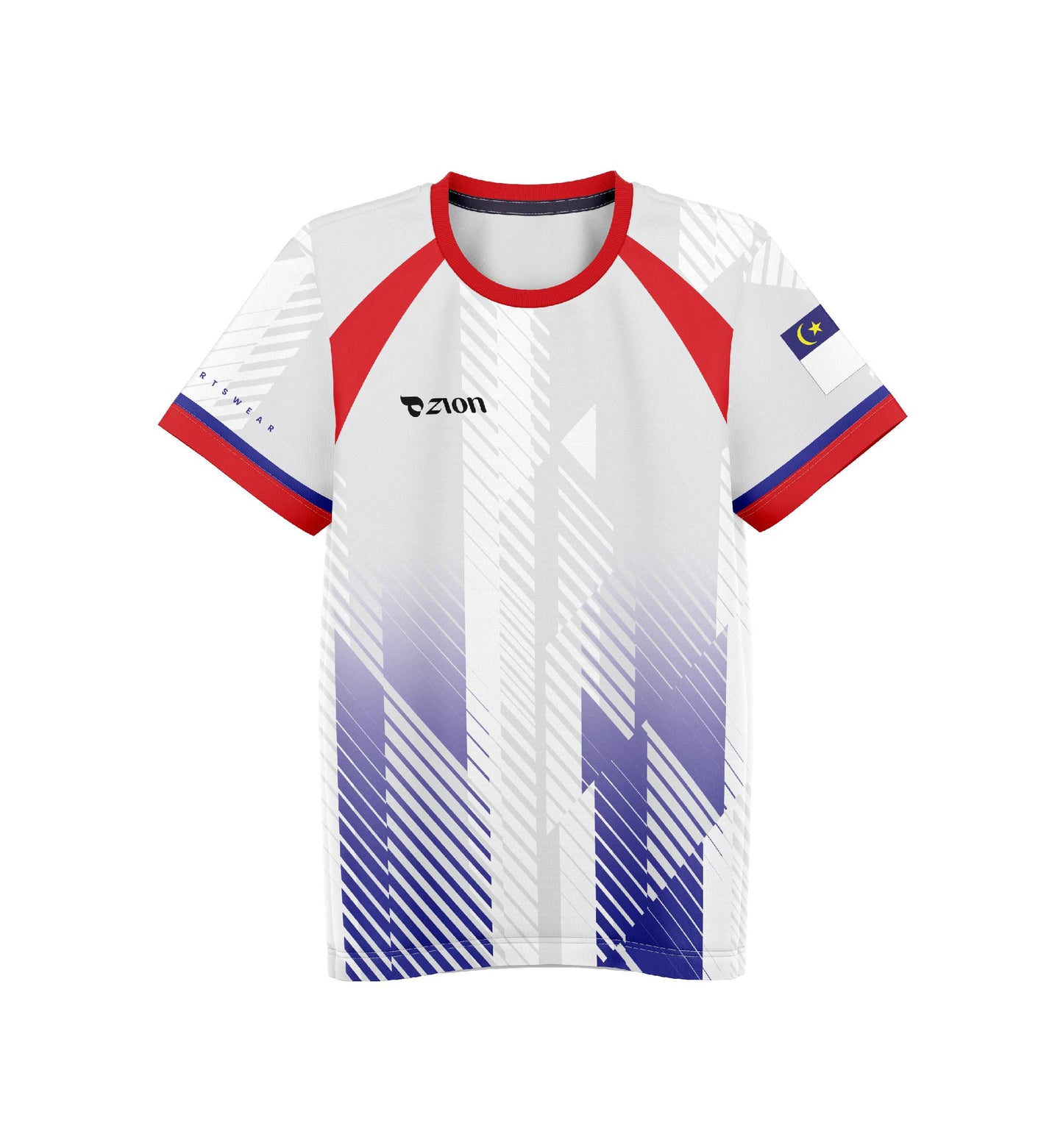 ZION Sublimation Jersey VSS030 Malaysia State Edition 2025 | Melaka