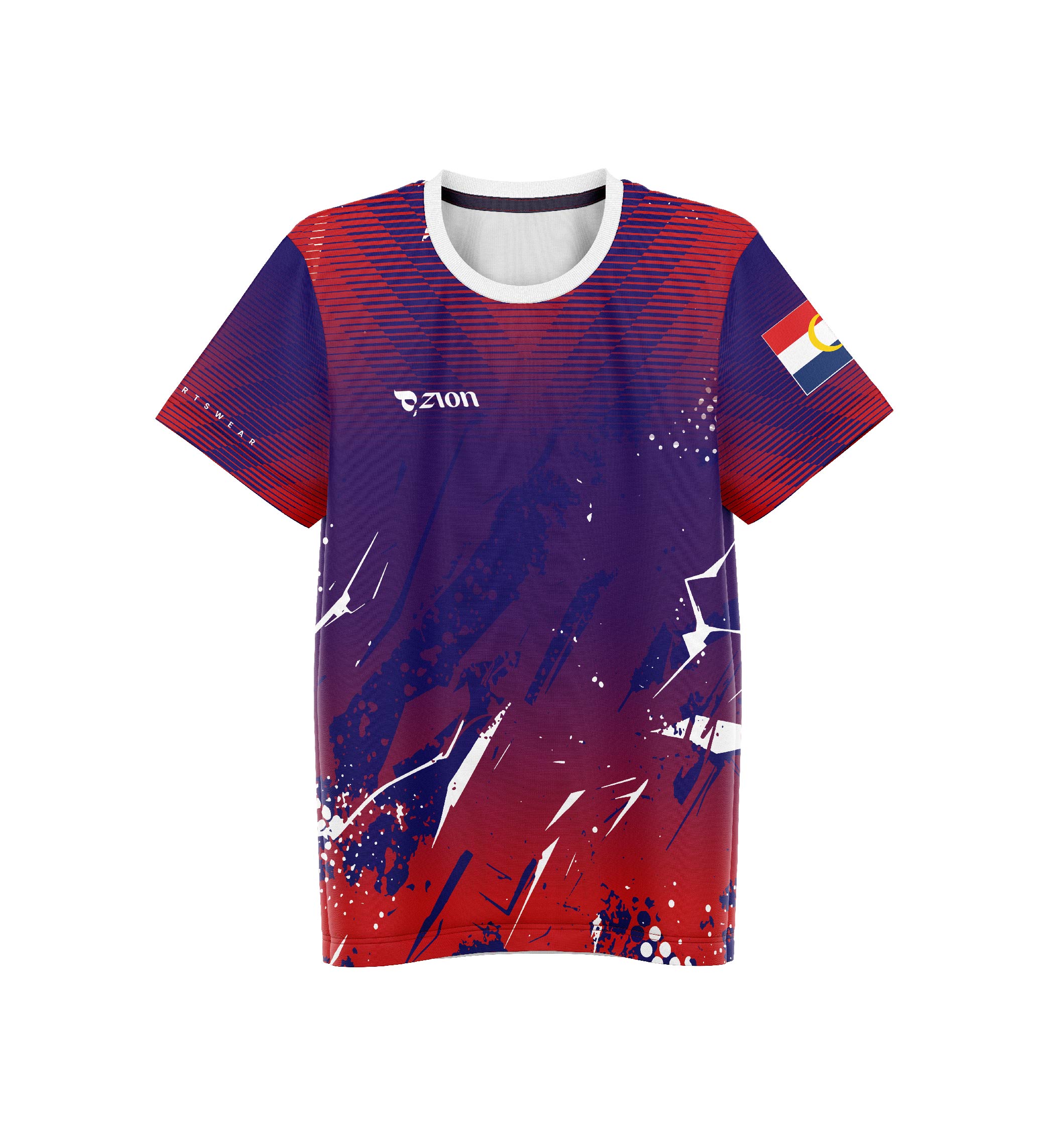 ZION Sublimation Jersey VSS042 Malaysia State Edition 2025 | Labuan