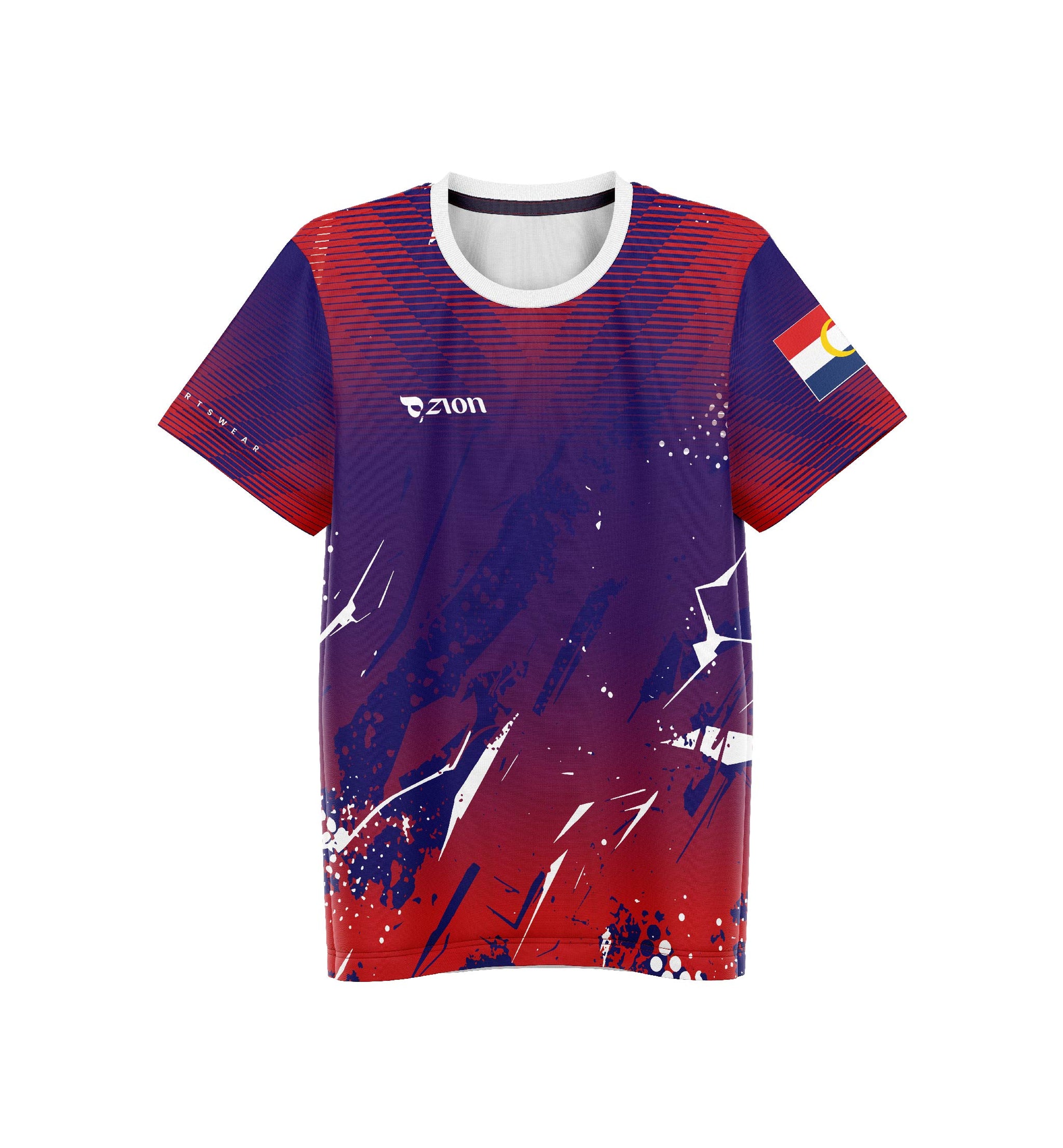 ZION Sublimation Jersey VSS042 Malaysia State Edition 2025 | Labuan