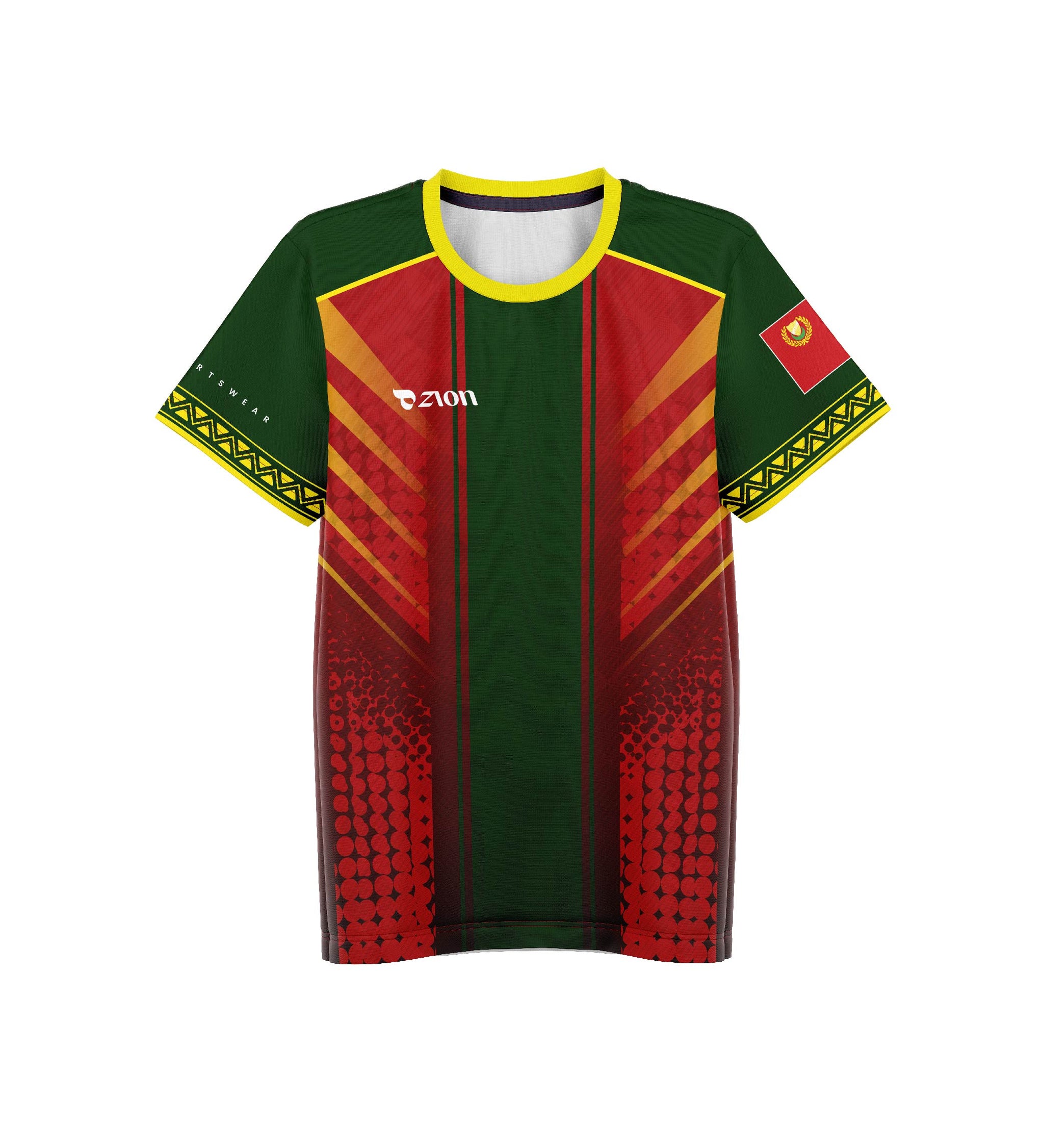 ZION Sublimation Jersey VSS043 Malaysia State Edition 2025 | Kedah